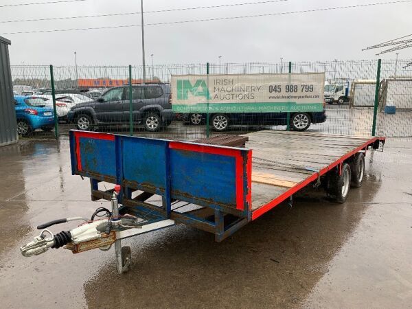 18FT Twin Axle Fast Tow Flatbed/Transporter