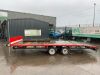 18FT Twin Axle Fast Tow Flatbed/Transporter - 2