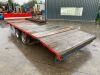 18FT Twin Axle Fast Tow Flatbed/Transporter - 3