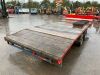 18FT Twin Axle Fast Tow Flatbed/Transporter - 5