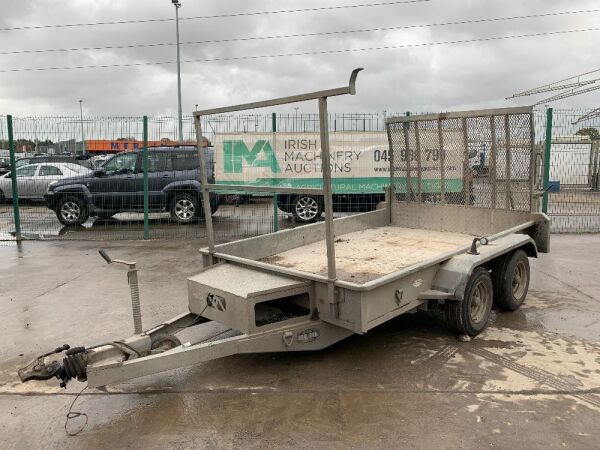 UNRESERVED Nugent Twin Axle 10x6 3.5T Plant Trailer