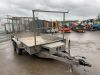 UNRESERVED Nugent Twin Axle 10x6 3.5T Plant Trailer - 7