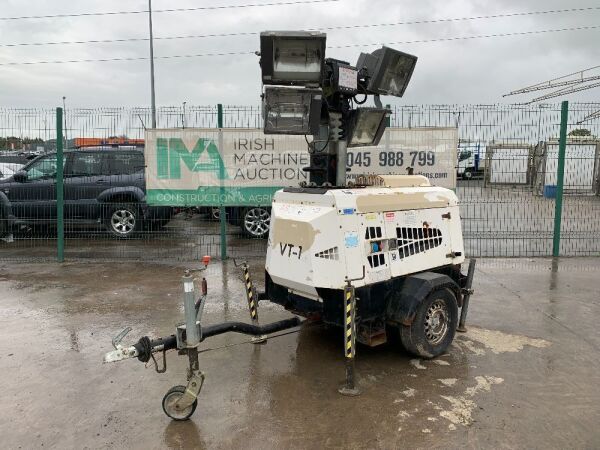 2012 Tower Light Super Light VT-1 Fast Tow Diesel Lighting Tower