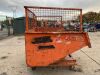 DRE High Mesh Sided 2T Tipping Skip To Suit Forklift/Teleporter - 5