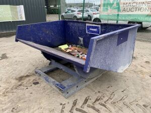 DRE 2T Tipping Skip To Suit Forklift/Teleporter