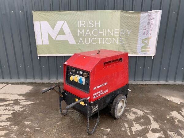 2015 MOSA GE6000SX 6KVA Portable Diesel Generator