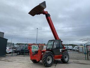 2006 Manitou MT1740 17M Teleporter c/w Bucket & Forks