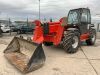 2006 Manitou MT1740 17M Teleporter c/w Bucket & Forks - 2