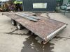 Brian James Twin Axle Flat Bed/Transporter c/w Ramps & Winch - 3