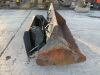 Side Tip Bucket c/w Skidsteer Adaptor Plate - 6