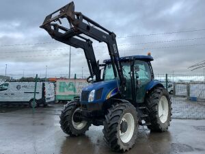 UNRESERVED New Holland TS110A 4WD Tractor c/w Trima Front Loader