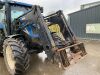 UNRESERVED New Holland TS110A 4WD Tractor c/w Trima Front Loader - 24