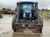 UNRESERVED New Holland TS110A 4WD Tractor c/w Trima Front Loader - 25