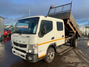 2015 Mitsubishi Fuso Canter 7C150 7.5T Crew Cab Tipper