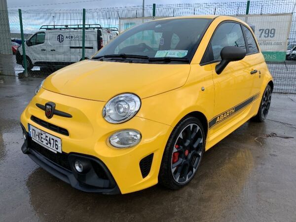 UNRESERVED 2017 Fiat 500 Abarth 1.4 T-Jet 595 Competizione 3DR