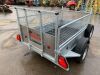 UNRESERVED JD Single Axle Mesh Sided Trailer c/w Ramp - 5