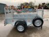 UNRESERVED JD Single Axle Mesh Sided Trailer c/w Ramp - 6