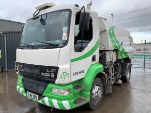 2006 DAF LF55.180 Sweeper c/w Johnston VT650 Sweeper Body