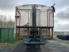 1985 Fruehauf Tri Axle Bulk Tipper Trailer - 6