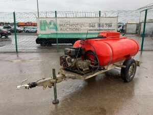 Single Axle Fast Tow Diesel Power Washer