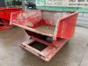 UNRESERVED 2022 DRE 2T Tipping Skip To Suit Forklift/Teleporter