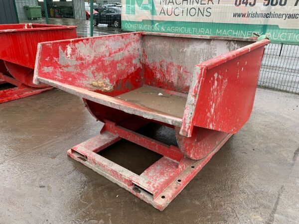 UNRESERVED 2022 DRE 2T Tipping Skip To Suit Forklift/Teleporter