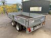 Ifor Williams LM105G Twin Axle Dropside Trailer c/w Ladder Rack - 3