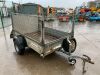 UNRESERVED Ifor Williams P6E Single Axle Mesh Sided Trailer - 7