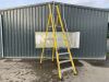 UNRESERVED Clow 7 Step 1.96M Podium Ladder - 3