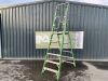 UNRESERVED Little Giant 6 Step 3.2M Podium Ladder