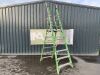 UNRESERVED Little Giant 6 Step 3.2M Podium Ladder - 3