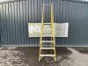 UNRESERVED Clow 6 Step 1.68M Podium Ladder - 2