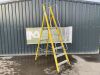 UNRESERVED Clow 6 Step 1.68M Podium Ladder - 3