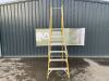 UNRESERVED Clow 6 Step 1.68M Podium Ladder - 2
