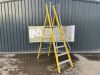UNRESERVED Clow 6 Step 1.68M Podium Ladder - 3