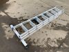 UNRESERVED Clow 4.4M Extendable Aluminium Ladder