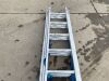 UNRESERVED Clow 4.4M Extendable Aluminium Ladder - 4