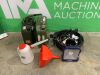 2 x 2Ltr Jerry Cans, 2 x Oil Trays, Grease Gun, 5Ltr Oil Can & Funnel