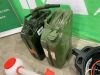 2 x 2Ltr Jerry Cans, 2 x Oil Trays, Grease Gun, 5Ltr Oil Can & Funnel - 4