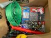 Top Link, 9 Hole Bar, Seat Cushion, Boxes Of Pins, Bucket Of Pins & Clips, Tow Pins Lifting Strap & - Chain - 4