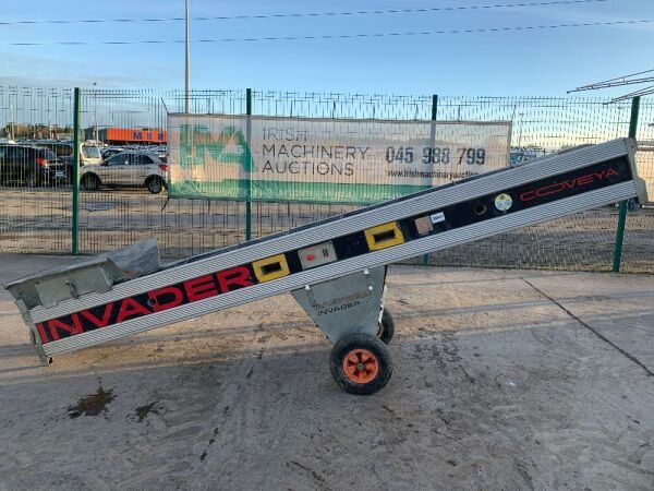 UNRESERVED 2018 Conveya Invader 45 4M Portable 110v Conveyor