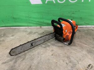 Orange Chainsaw