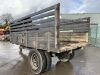 13FT x 7'7FT Twin Wheel Tractor Tipping Trailer - 3