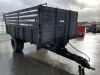 13FT x 7'7FT Twin Wheel Tractor Tipping Trailer - 7