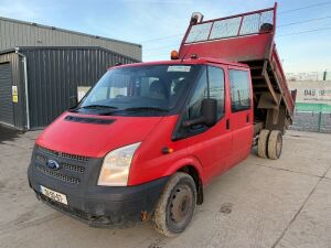 2013 Ford Transit 350L 2.2TD RWD Crew Cab Tipper