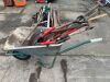 UNRESERVED Wheel Barrow & Large Selection Of Landscaping Equipment - 2