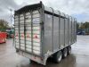 2006 James George Hudson 14FT x 6'6 Tri Axle Livestock Trailer - 5