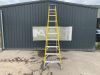 10FT Fibreglass Step Ladder - 2