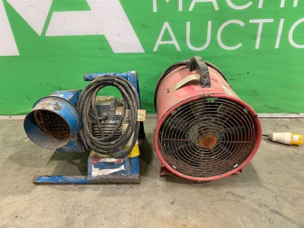 UNRESERVED Elite 110v Fan & Blue 110v Fan