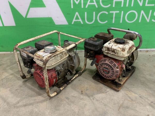 UNRESERVED 2 x Honda Water Pumps